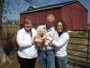 'Abigail' with her new family!